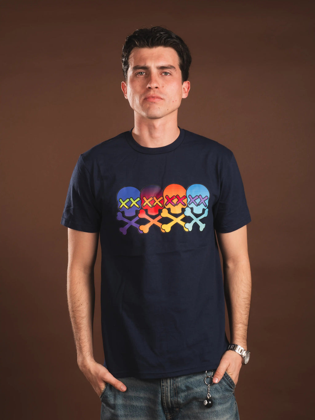 PLAYERA SKULL COLORS