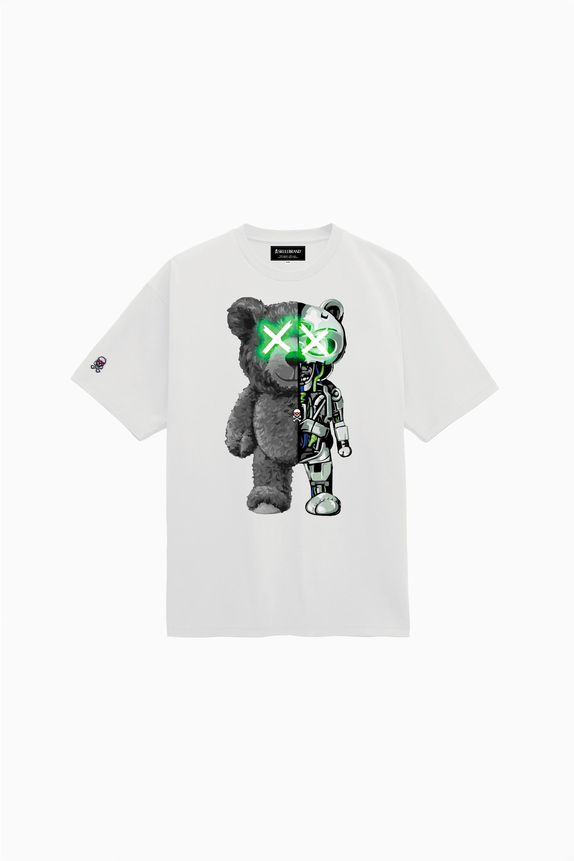 PLAYERA TEDDYNATOR SKULLBRAND