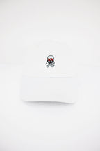 Gorra Blanca Bordada